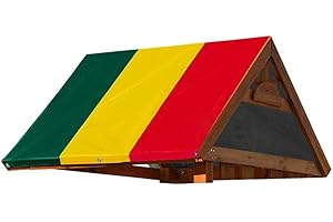 RM Swing Set Replacement Tarp, 52" x 89" Ceiling Cover Children's Playground Sunshade Roof Canopy, Waterproof Outdoor Swingse