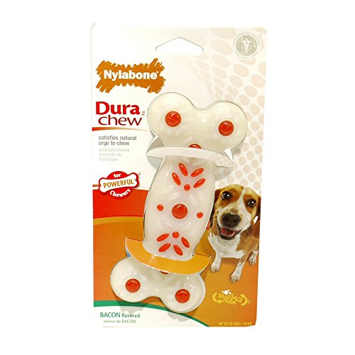 Interpet Limited Dura Chew Plus Bacon Flavoured Bone Chew Toy (Small) (Assorted)