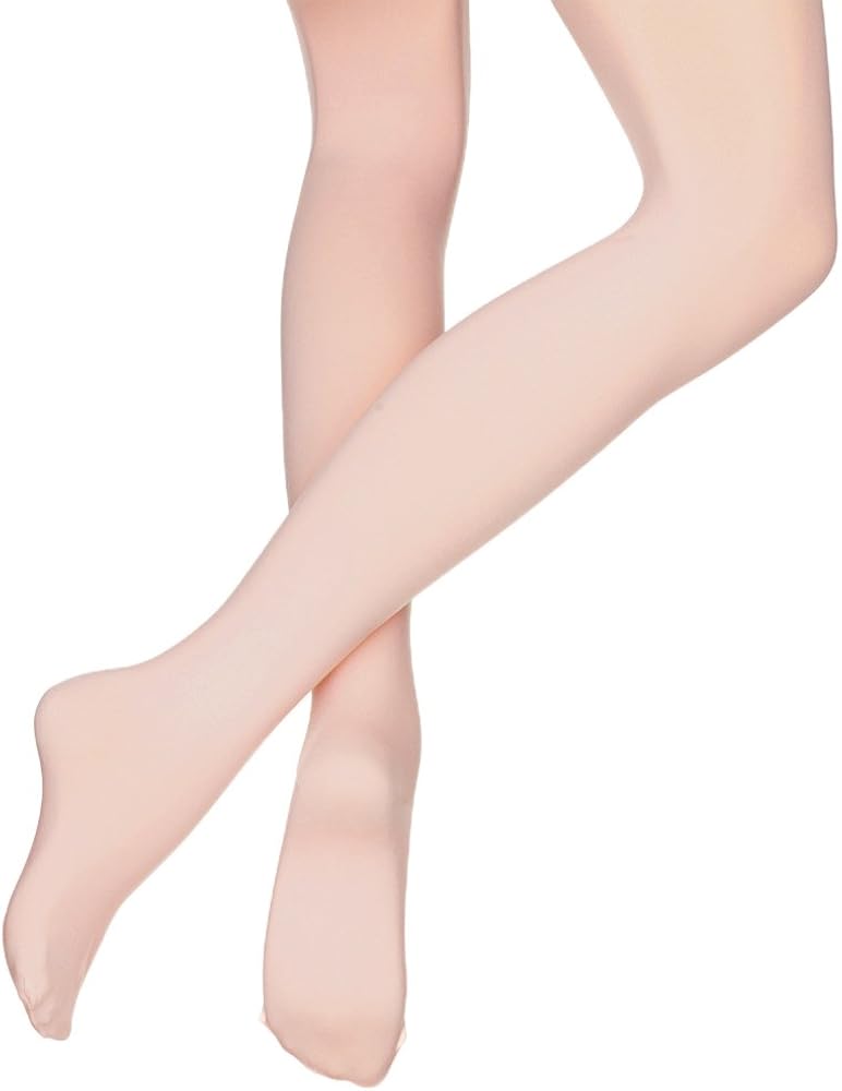 Bloch Dance Girls Contour Soft Footed Tights: Clothing