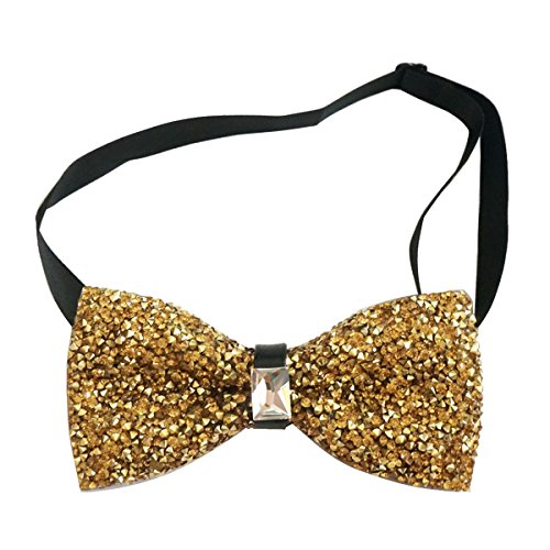 Sunny home men s crystal shining pre tied bow tie bowti…