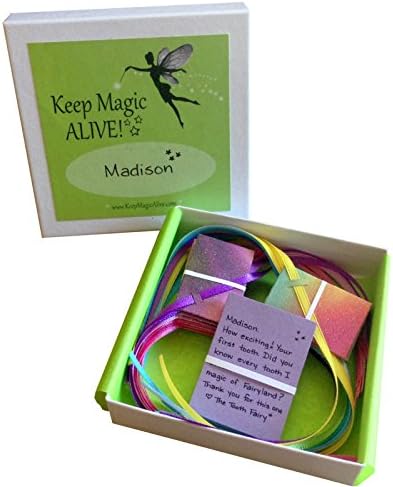 36 Handwritten, Personalized, Tooth Fairy Letters w/ 20 Fairy Shimmer Envelopes