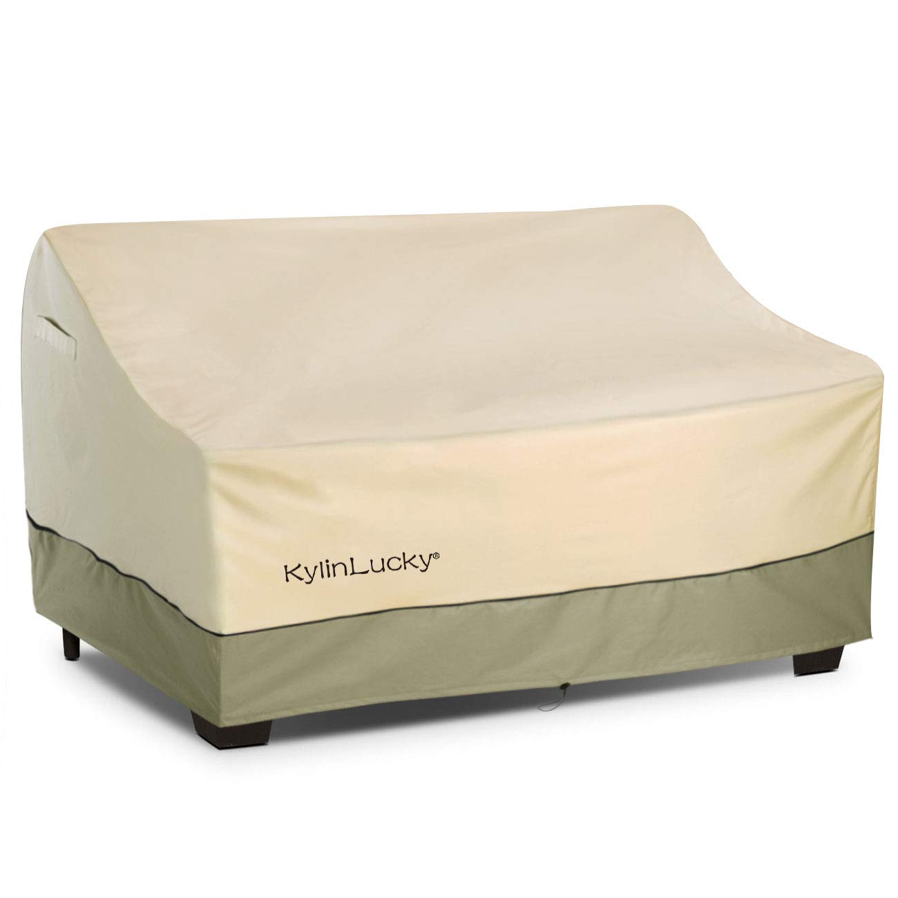 KylinLucky Outdoor Furniture Covers Waterproof, Patio Loveseat Cover Fits up to 52W x 32D x 34H inches