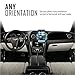 Car Mount, Kawany [Air Vent Magnetic] Car Mount Holder for Phones [Hexa Neodymium Core] Car Mount Phone Holder for Galaxy S7 S6 Edge Note 5 4 LG G5 G4 iPhone 6 6S SE Plus Nexus 5X 6P More - Black