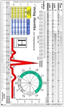 ecg ruler standard hawelka 9783939378020 amazoncom books