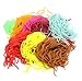 SAMSFX Fly Tying Materials Squirmy Wormy Soft Worm Lures Flie Making Assorted Colors (Blood Red)