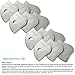 BASE CAMP Authentic Replacement Parts, Active Carbon Filters Only for Mesh or Neoprene Face Cover, 12 Pack