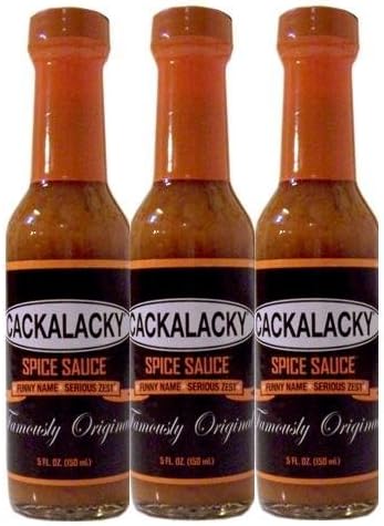Cackalacky Spice Sauce3 Pack (5 Oz Bottles)