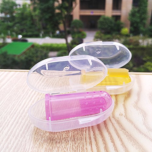 5 Baby+Toothbrush+Case+Finger+Babies