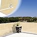 casa pura Balcony Privacy Screening Cover | Screen Cover for Sun Protection - 3' x 16'4 - Cream/Beige | Multiple Colors Available