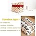 LNKA Lace Zippers 20CM(7.8inch) Novelty 20pcs/Pack 3# End Zipper DIY Nylon Coil Flower Zipper for DIY Sewing Dress Tailor Craft Bed Bag Random Color