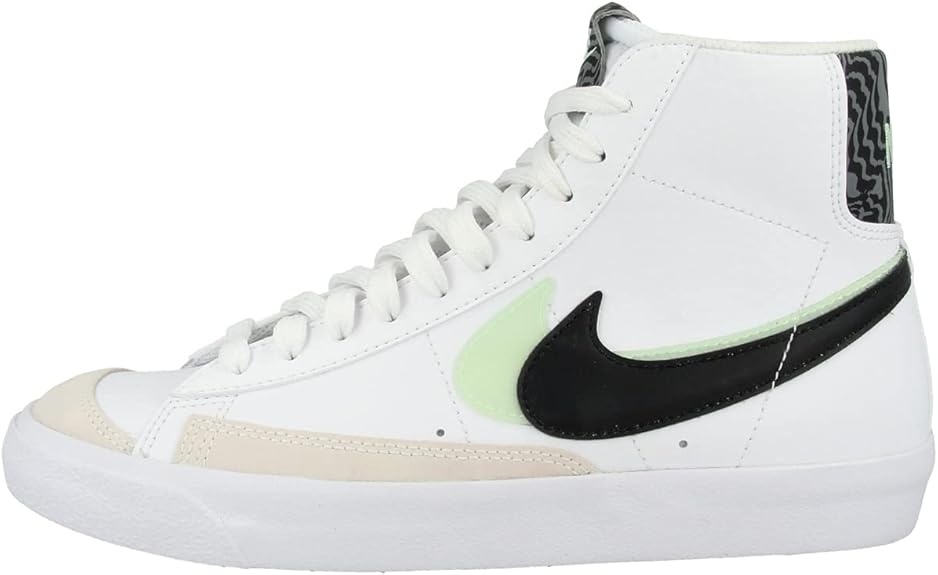 Nike Kid's Shoes Blazer Mid '77 SE (GS) Double Swoosh DD1847-100 Multicoloured Size: 5.5 Big Kid 
