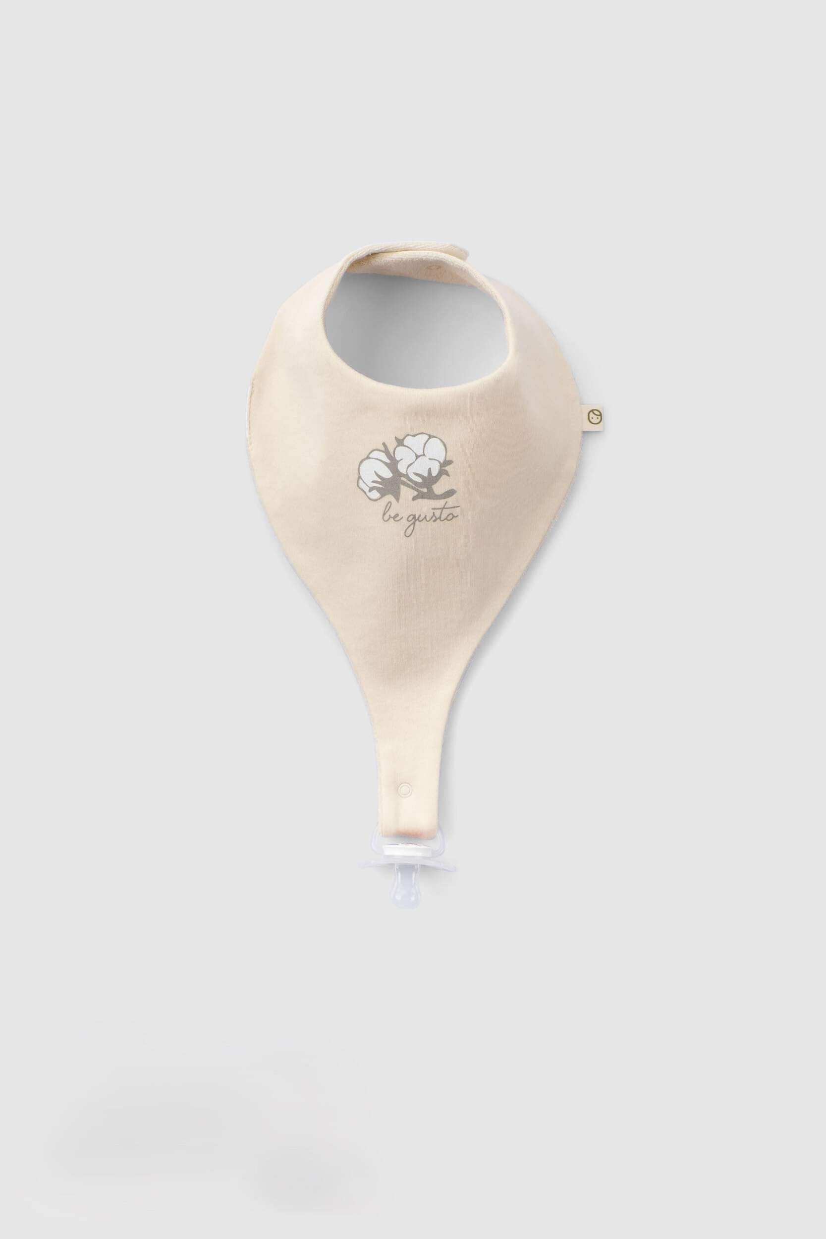 LITTLE GUSTO Waterproof Baby Bandana Dribble Bibs Pacifier Holder, Dummy Holder, Pacifier Clip, Drooling and Teething, 3 Pcs