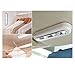 Touch Tap Light, MerryNine DIY Stick-on Anywhere 4-LED Closet Light Motion Activated, Battery-Operated Touch Tap Light for Closets, Cabinet, Attics, Garages, Storage Room, Car, Sheds 1 Piece