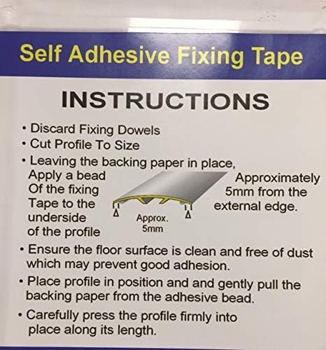 Dural Self Adhesive Tape For Fixing Door Thresholds Doorbars - Image 5