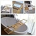 Bathtub Tray - Bathtub Caddy Tray with Extending Sides Adjustable Book Holder with Premium Luxury Tray Organizer for Phone and Wineglass, Bath Tub Tray, Bath Table, Bath Desk,Bath Caddy