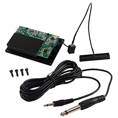 image for Baosity Violin Pickup Piezo Preamp+3R3L Sealed Gear Tuning Pegs for El