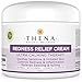 Facial Redness Relief Cream For Rosacea Skin Care, Best Organic Natural Face Moisturizer Product Repair Soothe Relieve Sensitive Inflamed Red Dry Skin, Anti Itch Redness Dermatitis Eczema Lotion