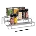 iDesign Classico Expandable Kitchen Spice Rack for Kitchen Pantry, Cabinet, Countertops - 3-Tier, Silver