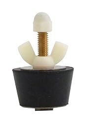Rubber Plug with Valve for 1-1/2 Inch Pipe, with