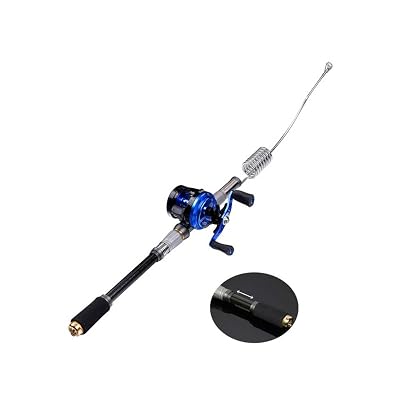 emmrod fishing pole for sale JOTOUCH Portable Mini Stainless Steel Material Elastic Rod and Reel Combos, Aluminum Alloy Handle Fishing Rod and 100 Metal Spinning Wheel River, Lake, Ice Fishing and So On Enjoy the thrills of fishing with the Emmrod Brand Packer Cast Fishing Rod Black Gold Guns and Ammo
