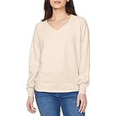 Buffalo David Bitton Women's Super Soft Fleece V-Neck Pullover Sweatshirt