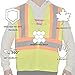 SHORFUNE High Visibility Mesh Safety Vest with Pockets, Zipper and Hi Vis Reflective Strips, Yellow, ANSI Class 2, XXL