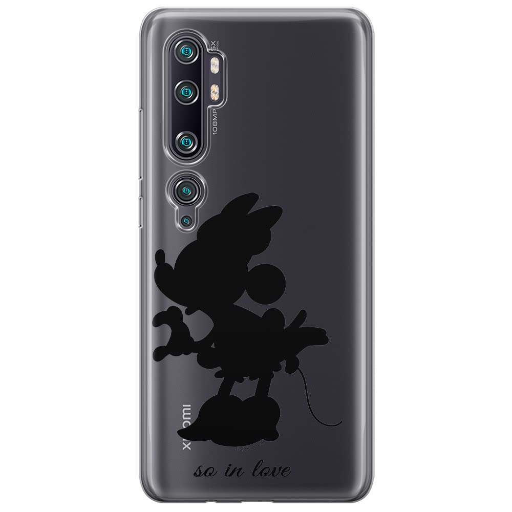ERT GROUP mobile phone case for Xiaomi MI NOTE 10 / MI NOTE 10 PRO original and officially Licensed Disney pattern Minnie 002 optimally adapted to the shape of the mobile phone, partially transparent