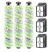 2306A,1785A Replacements 3 Pack Multi Surface Pet Brush Roll 2306A and 3 Pack 1866 Vacuum Filter Compatible with Bissell CrossWave 1785 2306 2551 Wet Dry Vacuum Cleaner primary