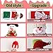 OurWarm Aytai 4pcs Christmas Fridge Handle Covers Snowman Refrigerator Door Handle Cover Kitchen Appliance for Christmas Decorations
