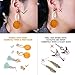 YAVIS [Update] Earring Backs Earring Lifters - 3 Pairs of Adjustable Hypoallergenic Earring Lifts for Women Ear Lobe Support Patches(18k Gold Plated, Silver Plated, Rose Gold Plated-Crown Style)
