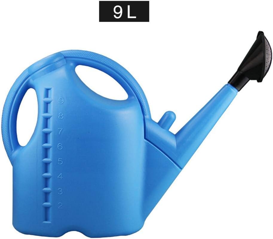 sofulaile Watering Can, Stainless Steel Watering Can, Long Mouth Watering Can, Plastic Material, Large Capacity 3L/5L, Watering Vegetables