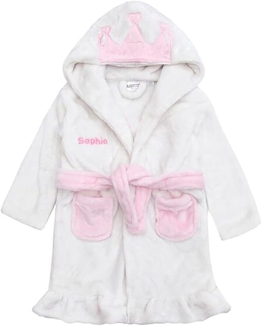 personalised baby gown