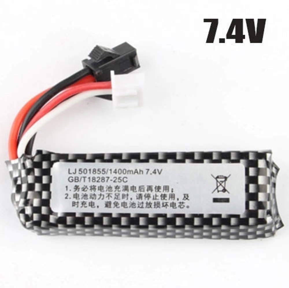 SHUNDATONG 11.1V or 7.4V Universal Chargeable Battery For Electric Gel Ball Blaster Water Gun (7.4V)