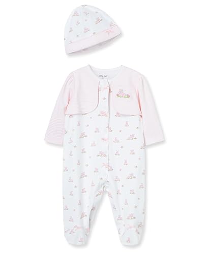 Little Me Baby Clothes Outfits Girls One Piece Hat Footed