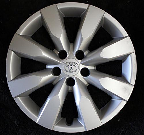 2009-2013 TOYOTA COROLLA 15" 8-spoke Hubcap Wheelcover Chrome Emblem 42621-02060 61147