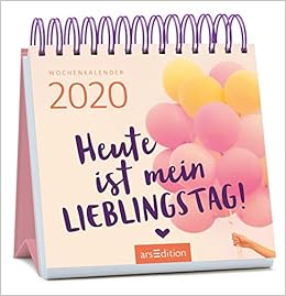 Miniwochenkalender Heute Ist Mein Lieblingstag 2020