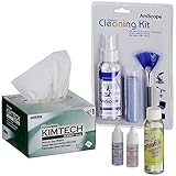 AmScope MLAB-CLS-CKI-KIM Profesional Operation and Maintenance Kit for Microscopes - Immersion Oil and Cleaning Package