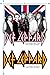 Def Leppard Logo Officially Licensed T-Shirt & Stickers (X-Large) Black