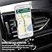 Veneibe Car Phone Holder, Air Vent Car Mount Holder Cradle 360° Rotatable Joint and One Touch Design for iPhone X/8/8P/7/7P/6s/6P/5S, Galaxy S5/S6/S7/S8, Google Nexus, LG, Huawei and More