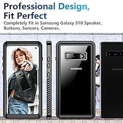 Temdan for Samsung Galaxy S10 Case, [with Built-in