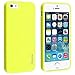 eForCity Insten TPU Rubber Case for Apple iPhone 5/5S - Retail Packaging - Yellow Jelly