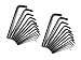 TEKTON Hex Key Wrench Set, 26-Piece (3/64-3/8 in., 1.27-10 mm) | 25252
