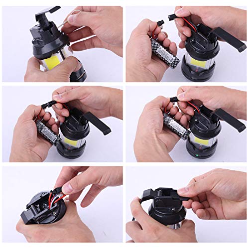 FenglinTech Toy Grenade, T238 Plastic Flash Hand Grenade with Battery for Nerf CS Games - Thumbnail 3