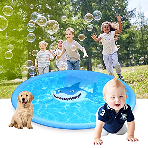 Sprinkler Splash Play Mat for Kids Toddlers, 68\