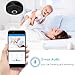 FREDI 960P WiFi IP Security Camera Wide Angle 180°-360° Mini Portable Indoor Camera with IR Night Vision /2-way Talking/ Motion Detection Loop recording