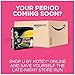 U by Kotex Fitness Ultra Thin Pads with Wings, Regular Absorbency, Fragrance-Free Pads, 15 Count