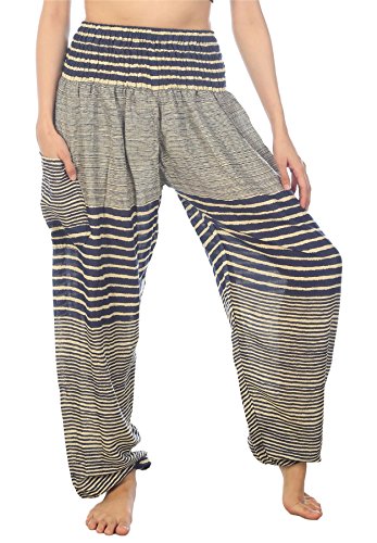 LOFBAZHarem Pants for Women Yoga S-4XL Plus Boho Hippie Clothing PJ