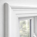 Virtual Plastics UPVC Trim 95mm x 1m x 5 Pack White Architrave Skirting view 9