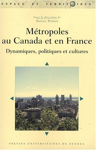 Métropoles au Canada et en France