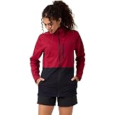 Coalatree Barrage Technical Shell Red M | Ultra-light Barrage Technical Shell delivers waterproof stretch protection for everyday adventures